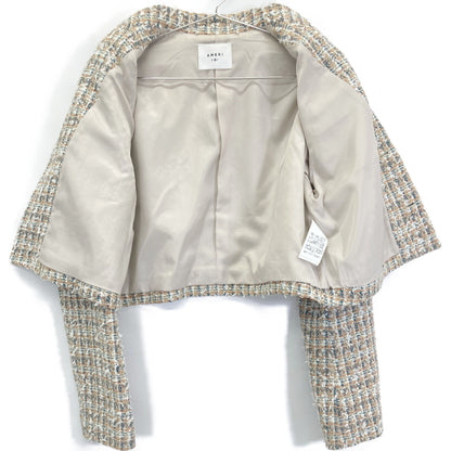 AMERI アメリ 01310660040 PLAYFUL TWEED JACKET ツイード ジャケット M