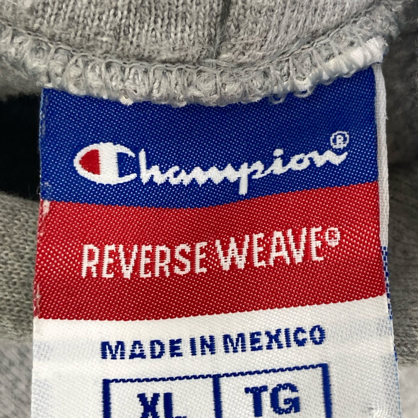 Champion チャンピオン 90年 グレー リバースウィーブパーカー 目無し トップス XL