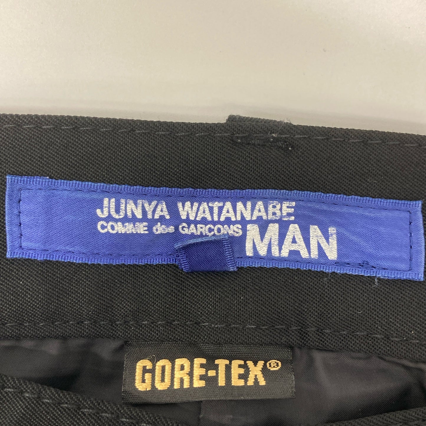 COMMEdesGARCONS JUNYA WATANABE コムデギャルソンジュンヤワタナベ ×ﾎﾟｰﾀｰ WO-P003 ﾌﾞﾗｯｸ ﾀｸﾃｨｶﾙ ﾊｰﾌﾊﾟﾝﾂ ボトムス M