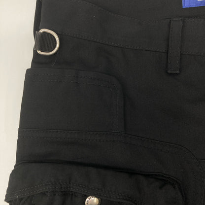 COMMEdesGARCONS JUNYA WATANABE コムデギャルソンジュンヤワタナベ ×ﾎﾟｰﾀｰ WO-P003 ﾌﾞﾗｯｸ ﾀｸﾃｨｶﾙ ﾊｰﾌﾊﾟﾝﾂ ボトムス M