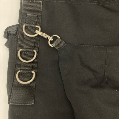 COMMEdesGARCONS JUNYA WATANABE コムデギャルソンジュンヤワタナベ ×ﾎﾟｰﾀｰ WO-P003 ﾌﾞﾗｯｸ ﾀｸﾃｨｶﾙ ﾊｰﾌﾊﾟﾝﾂ ボトムス M