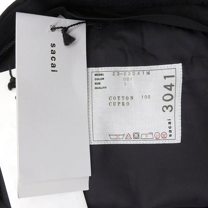 sacai サカイ 未使用 トーマスメイソン ショーツ コットン100% ボトムス メンズ 黒 ブラック 1 23-03041M 23SS ボトムス 1