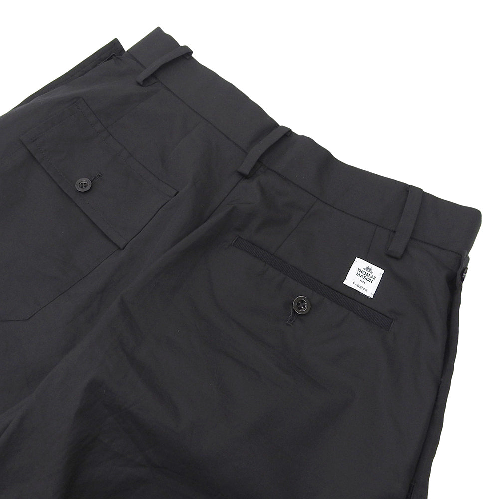 sacai サカイ 未使用 トーマスメイソン ショーツ コットン100% ボトムス メンズ 黒 ブラック 1 23-03041M 23SS ボトムス 1