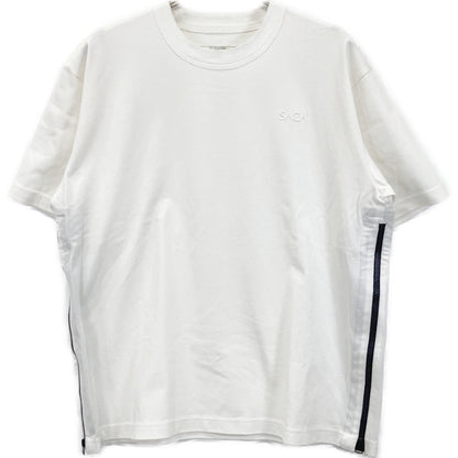 sacai サカイ 23-03258M ﾎﾜｲﾄ Cotton Jersey T-Shirt トップス 1