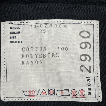 sacai サカイ 23-02990M Eric Haze Patch T-Shirt トップス 1