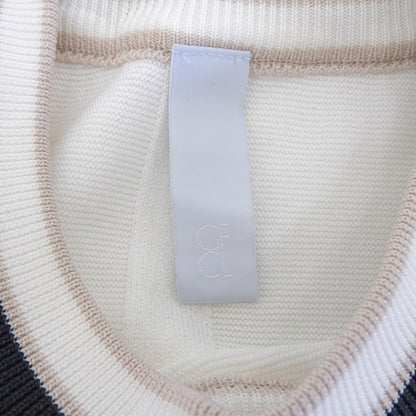 CFCL シーエフシーエル 美品 BS GARTER SHORT SLEEVE TEE SHIRT トップス メンズ ホワイト S トップス S