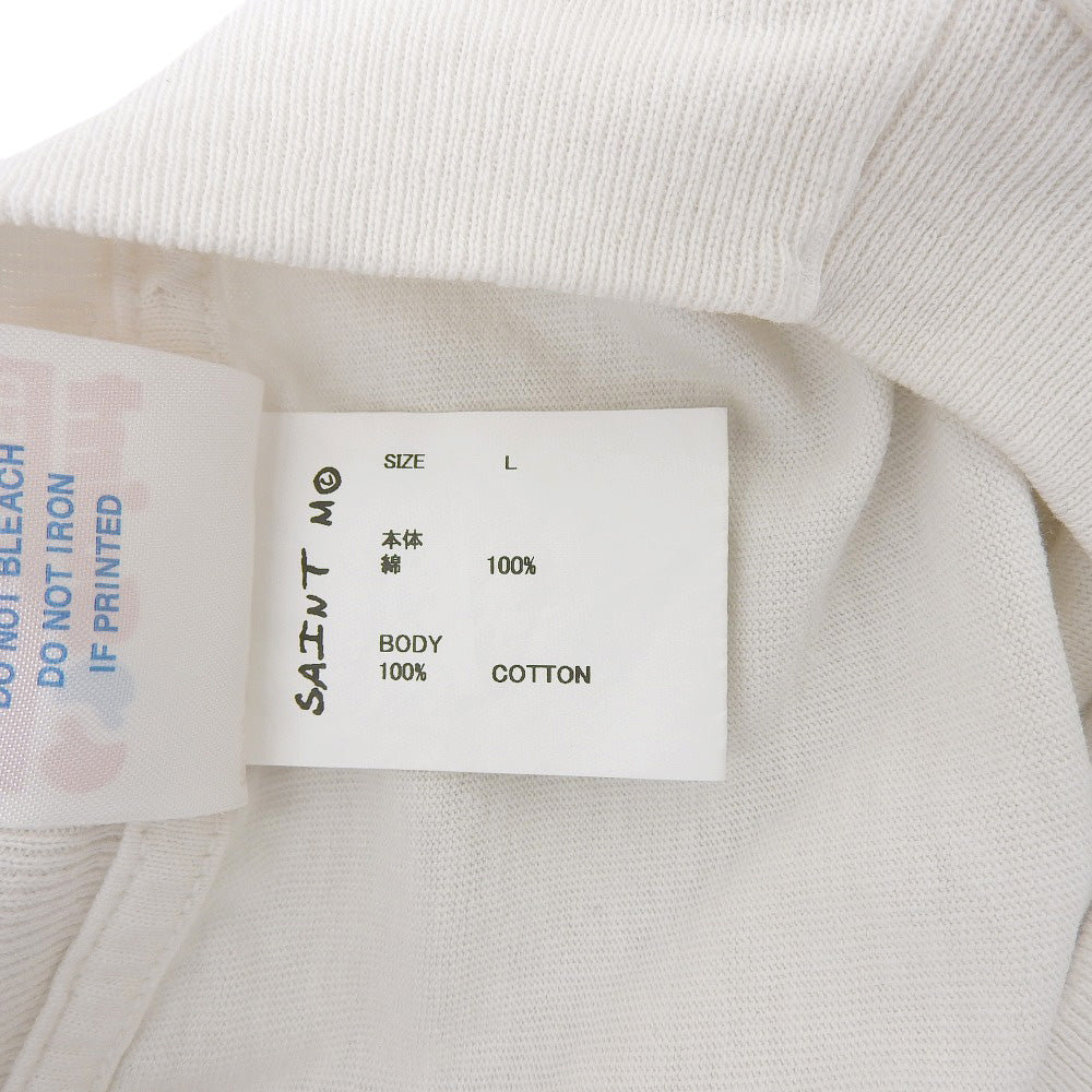 SAINT MICHAEL セントマイケル 未使用 TEE RAINBOW トップス メンズ オフホワイト L SM-YS1-0000-007SS トップス L