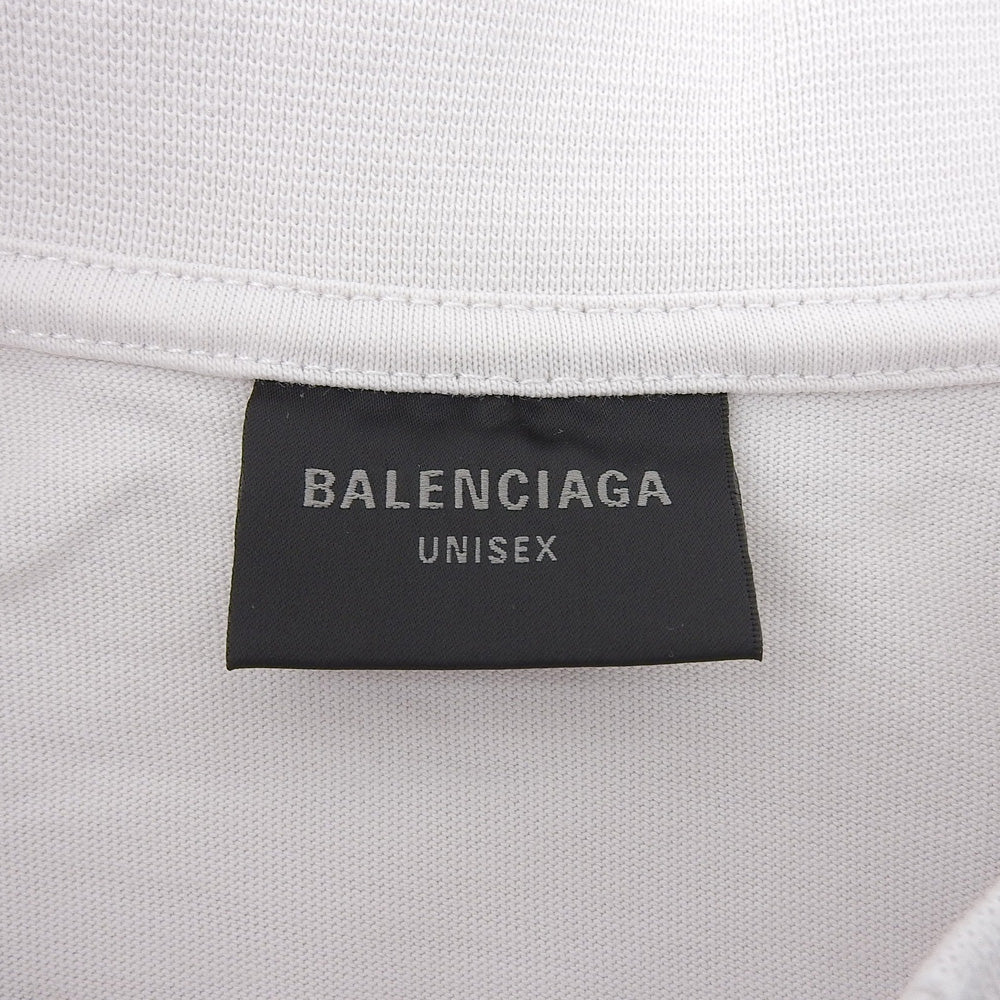 BALENCIAGA バレンシアガ 美品 テープタイプ Tシャツ トップス メンズ ホワイト S 739784 23SS トップス S