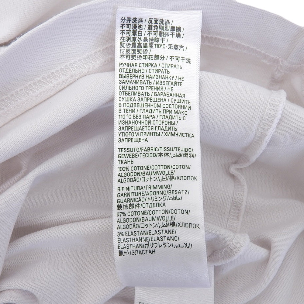 BALENCIAGA バレンシアガ 美品 テープタイプ Tシャツ トップス メンズ ホワイト S 739784 23SS トップス S