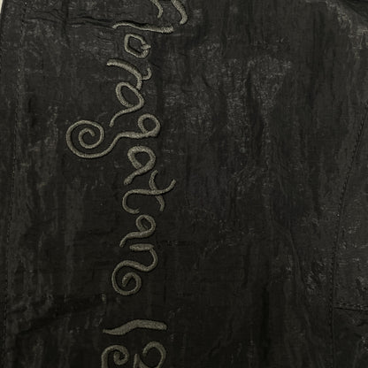 ACNE STUDIOS アクネ ストゥディオズ FN-MN-OUTW000968 ﾌﾞﾗｯｸ ｴﾝﾌﾞﾛｲﾀﾞﾘｰ 刺繍 ﾅｲﾛﾝｼﾞｬｹｯﾄ ジャケット 46