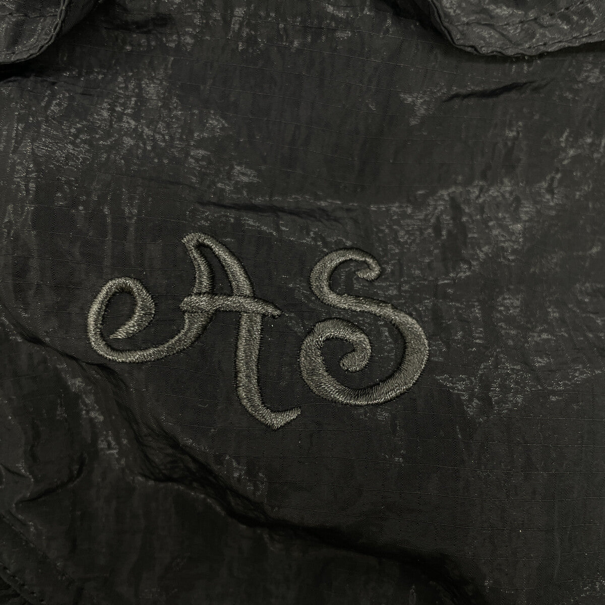 ACNE STUDIOS アクネ ストゥディオズ FN-MN-OUTW000968 ﾌﾞﾗｯｸ ｴﾝﾌﾞﾛｲﾀﾞﾘｰ 刺繍 ﾅｲﾛﾝｼﾞｬｹｯﾄ ジャケット 46