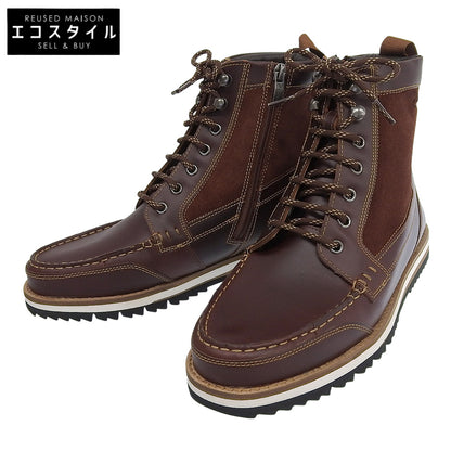 Clarks クラークス 未使用 ダーストンハイ ブリティッシュタンレザー ブーツ シューズ メンズ ブラウン 7G シューズ 7G(UK)