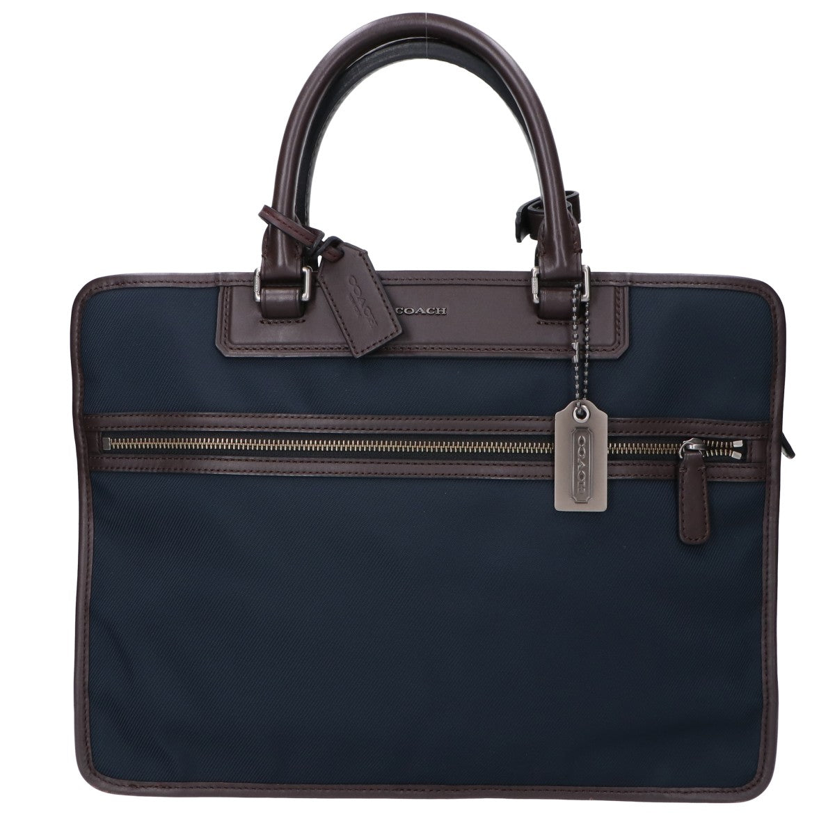 COACH コーチ 【美品】70892 クロスビー スリム 2WAYショルダー ビジネスバッグ ブリーフケース