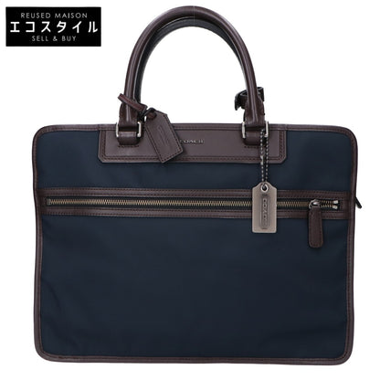 COACH コーチ 【美品】70892 クロスビー スリム 2WAYショルダー ビジネスバッグ ブリーフケース