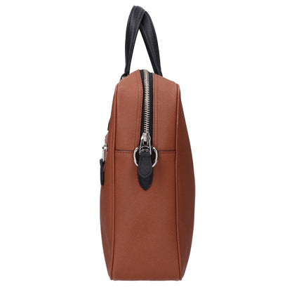 COACH コーチ 【美品】71637 ハドソン クロスグレイン 2WAYショルダー ビジネスバッグ ブリーフケース