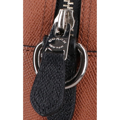 COACH コーチ 【美品】71637 ハドソン クロスグレイン 2WAYショルダー ビジネスバッグ ブリーフケース