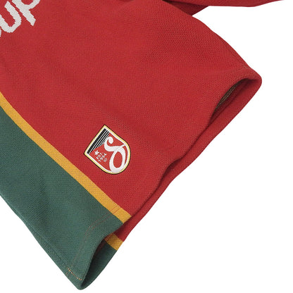 Supreme シュプリーム 美品 サッカー ニットパンツ ボトムス メンズ レッド系 L ボトムス L(ASIA)