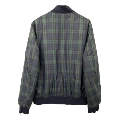 Brooks Brothers ブルックスブラザーズ ﾈｲﾋﾞｰ Thermore ﾀｰﾀﾝﾁｪｯｸ MA-1ﾀｲﾌﾟ ﾌﾞﾙｿﾞﾝ ジャケット M