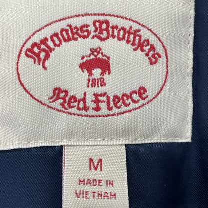 Brooks Brothers ブルックスブラザーズ ﾈｲﾋﾞｰ Thermore ﾀｰﾀﾝﾁｪｯｸ MA-1ﾀｲﾌﾟ ﾌﾞﾙｿﾞﾝ ジャケット M