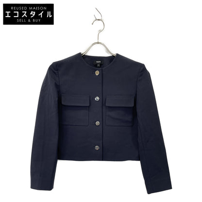 Theory セオリー 24年 ﾈｲﾋﾞｰ NEOTERIC TWILL LS PATCH ｼﾞｬｹｯﾄ ジャケット 0