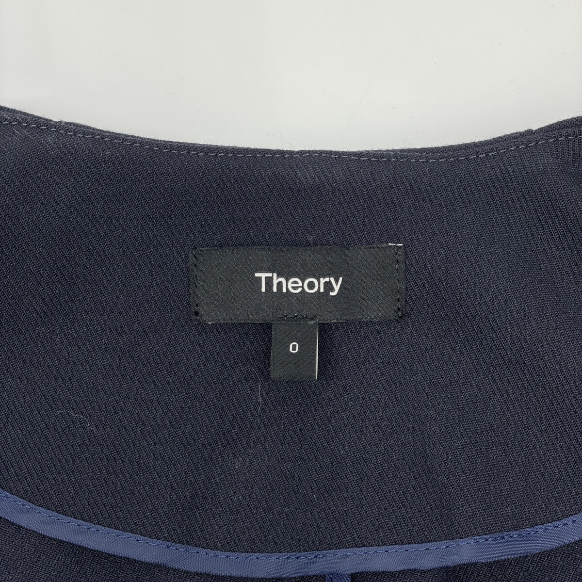 Theory セオリー 24年 ﾈｲﾋﾞｰ NEOTERIC TWILL LS PATCH ｼﾞｬｹｯﾄ ジャケット 0