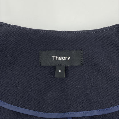 Theory セオリー 24年 ﾈｲﾋﾞｰ NEOTERIC TWILL LS PATCH ｼﾞｬｹｯﾄ ジャケット 0
