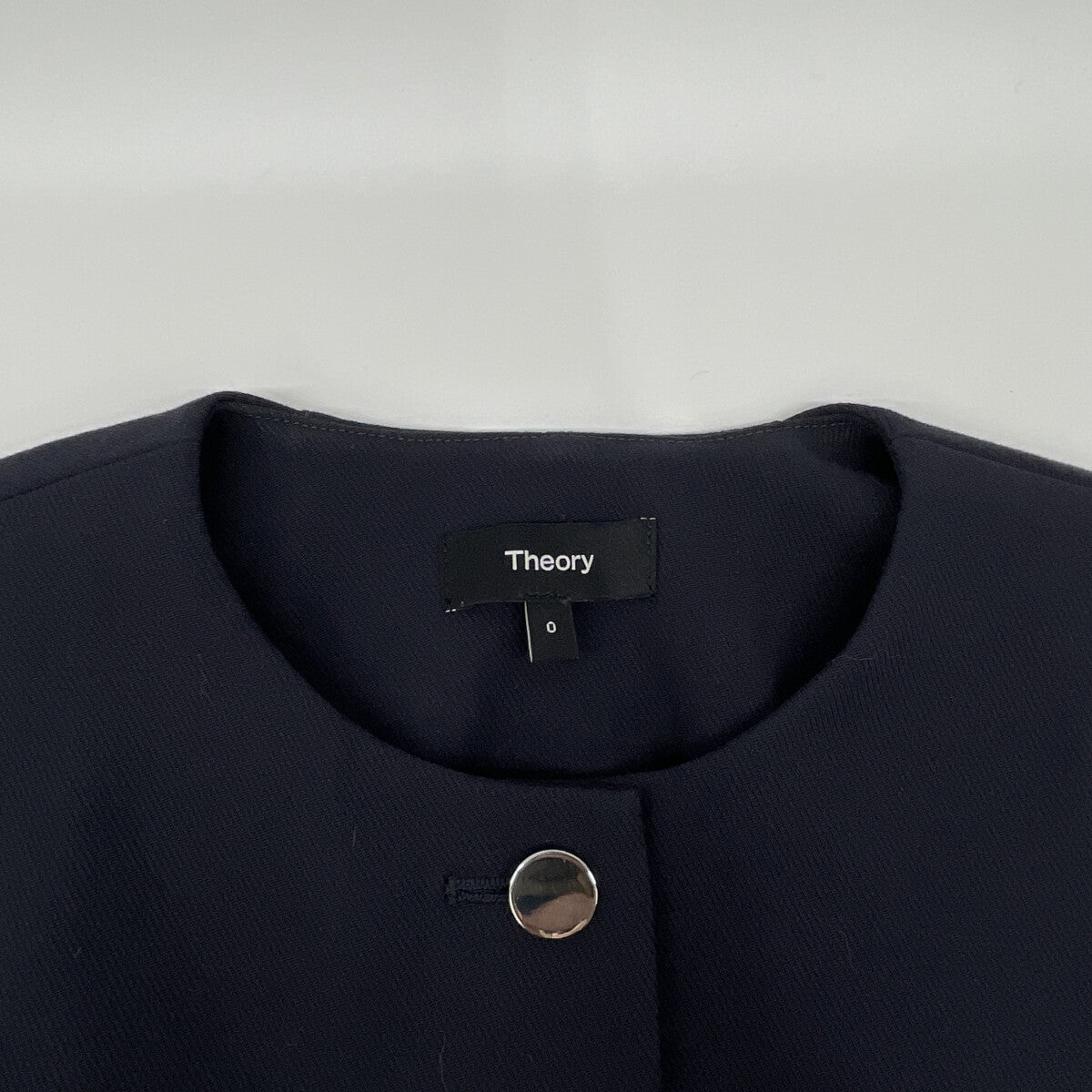 Theory セオリー 24年 ﾈｲﾋﾞｰ NEOTERIC TWILL LS PATCH ｼﾞｬｹｯﾄ ジャケット 0