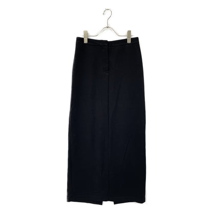 Theory セオリー 24年 ﾌﾞﾗｯｸ DOUBLE KNIT LT N KNIT TROUSER ｽｶｰﾄ スカート OO