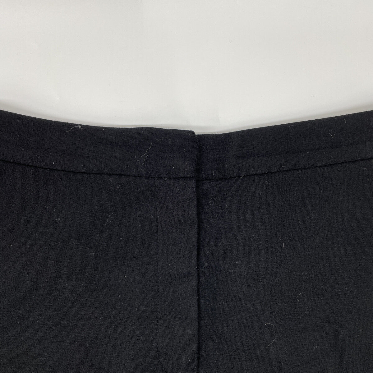 Theory セオリー 24年 ﾌﾞﾗｯｸ DOUBLE KNIT LT N KNIT TROUSER ｽｶｰﾄ スカート OO