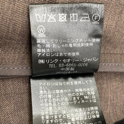 Theory セオリー 24年 ﾌﾞﾗｳﾝ Crisp Twill SB Slim Blazer ULﾃｰﾗｰﾄﾞｼﾞｬｹｯﾄ ジャケット 0