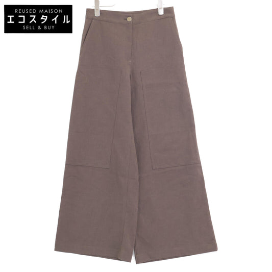 Theory セオリー 【美品/24年製】01-4206403-380-698 Crisp Twill Cargo Wide PNT カーゴ ワイドパンツ/ ボトムス 00