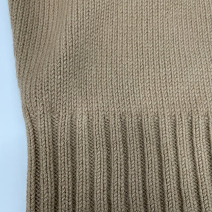 Theory セオリー 24年 ﾌﾞﾗｳﾝ ｶｼﾐﾔ混 ﾆｯﾄ トップス S