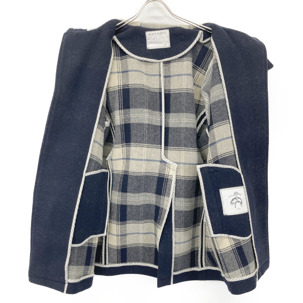 BLACK FLEECE BY Brooks Brothers ブラックフリースブルックスブラザーズ ﾈｲﾋﾞｰ ﾀﾞｯﾌﾙｺｰﾄ コート BB2