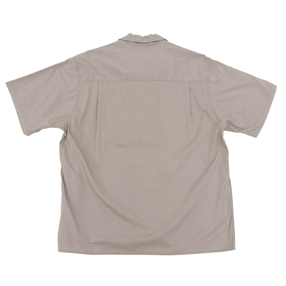 CIOTA シオタ 美品 Open Collar Short Sleeve Shirt トップス レディース グレー 3 SHLM-112-CR トップス 3