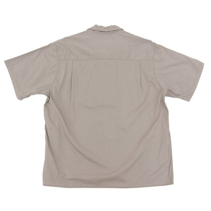 CIOTA シオタ 美品 Open Collar Short Sleeve Shirt トップス レディース グレー 3 SHLM-112-CR トップス 3