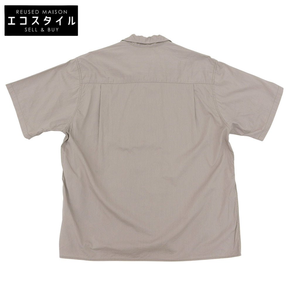 CIOTA シオタ 美品 Open Collar Short Sleeve Shirt トップス レディース グレー 3 SHLM-112-CR トップス 3