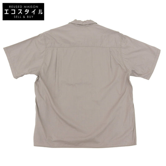 CIOTA シオタ 美品 Open Collar Short Sleeve Shirt トップス レディース グレー 3 SHLM-112-CR トップス 3