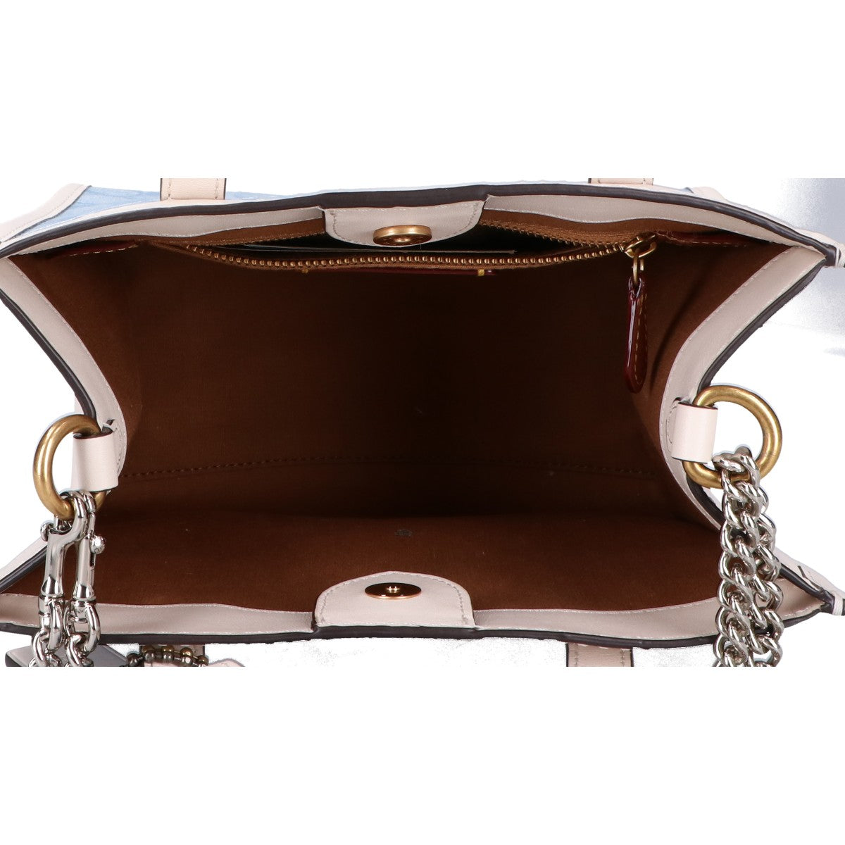 COACH コーチ C4692 フィールドトート22 シグネチャーシャンブレー 2WAYショルダー ハンドバッグ