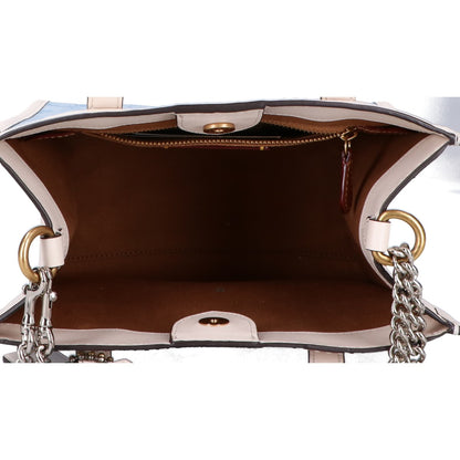 COACH コーチ C4692 フィールドトート22 シグネチャーシャンブレー 2WAYショルダー ハンドバッグ