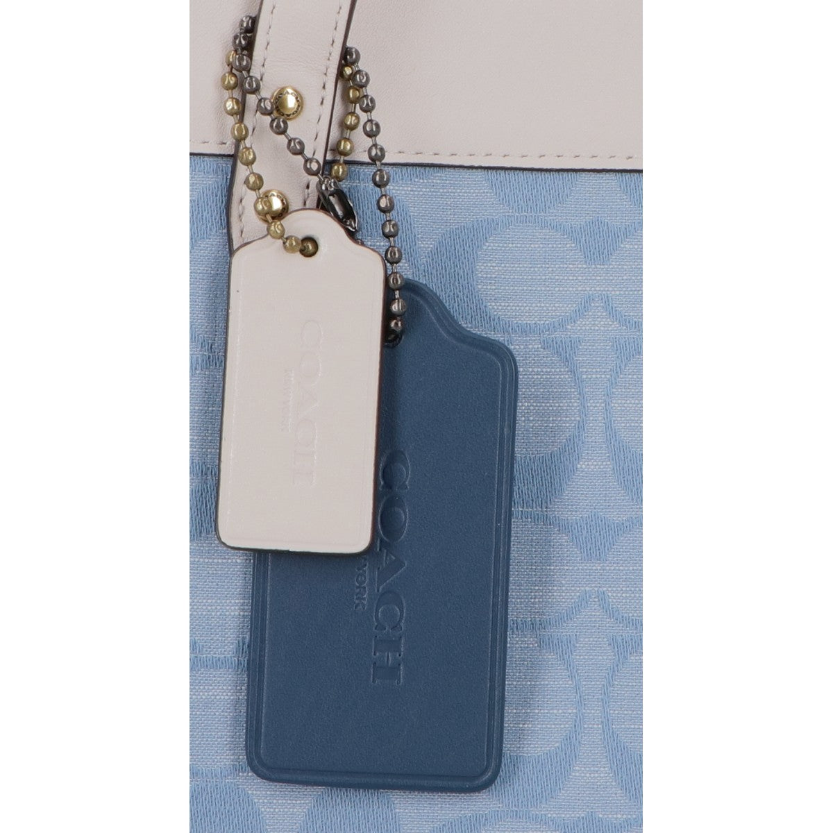 COACH コーチ C4692 フィールドトート22 シグネチャーシャンブレー 2WAYショルダー ハンドバッグ