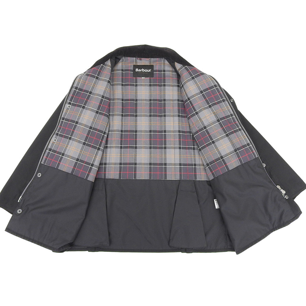 Barbour バブアー BEDALE STANDCOLLAR スタンド ビデイル ジャケット メンズ ブラック 36 ジャケット 36