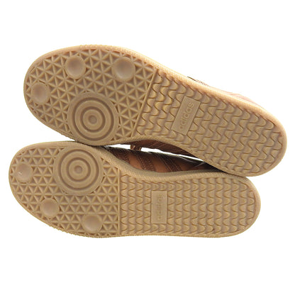 adidas アディダス サンバOG ブローグ ローカットスニーカー レザー シューズ メンズ ブラウン 26cm JI3232 シューズ 8(US)