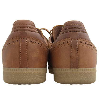 adidas アディダス サンバOG ブローグ ローカットスニーカー レザー シューズ メンズ ブラウン 26cm JI3232 シューズ 8(US)