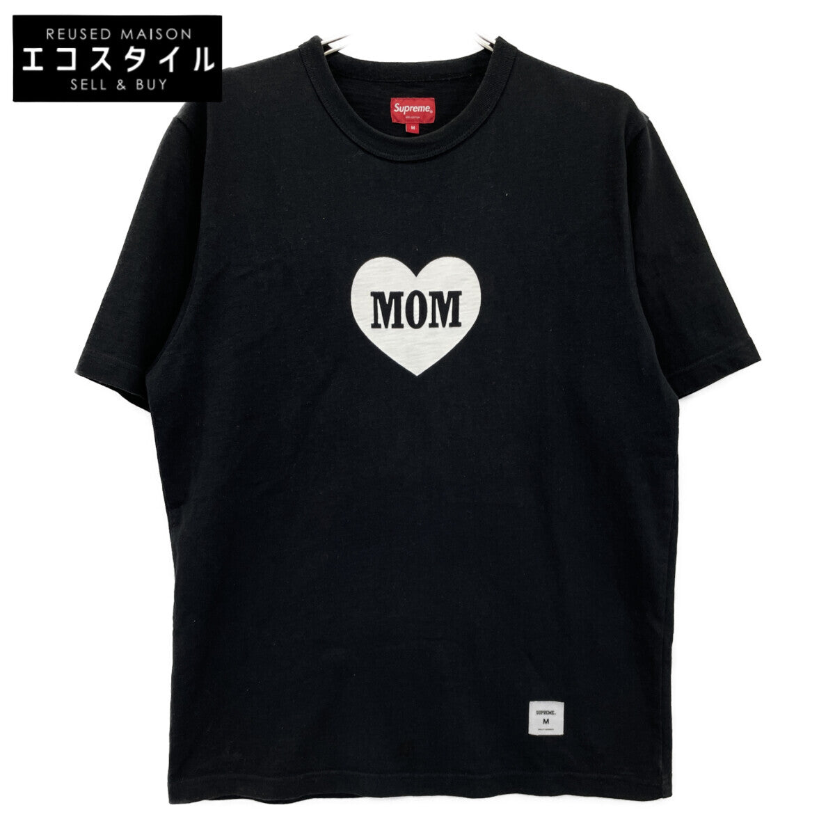 Supreme シュプリーム 18SS ﾌﾞﾗｯｸ Mom S/S Tee トップス M