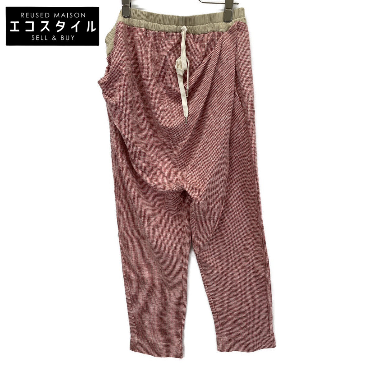 VivienneWestwoodRedLabel ヴィヴィアンウエストウッドレッドレーベル 12-01-751018 ﾚｯﾄﾞ ﾊｳﾝﾄﾞﾄｩｰｽ ｲｰｼﾞｰﾊﾟﾝﾂ ボトムス M