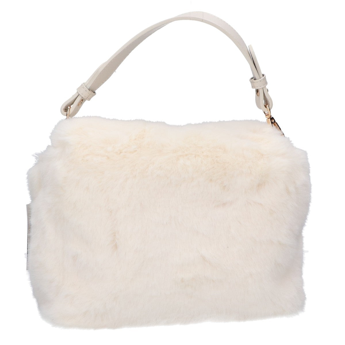 ANAYI アナイ 【新品同様】10232818190 フェイクファー フラップ 2WAYショルダー ハンドバッグ