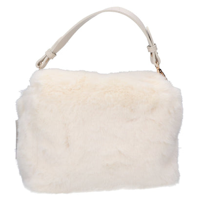 ANAYI アナイ 【新品同様】10232818190 フェイクファー フラップ 2WAYショルダー ハンドバッグ