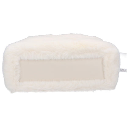 ANAYI アナイ 【新品同様】10232818190 フェイクファー フラップ 2WAYショルダー ハンドバッグ