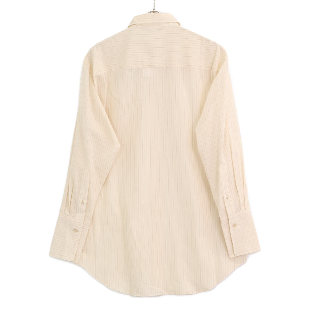 AURALEE オーラリー A24SS04OS HARD TWIST FINX ORGANDY STRIPE SHIRT トップス 0