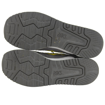 asics アシックス スエード ローカットスニーカー シューズ メンズ グレー×イエロー 27cm F460922 シューズ 9(US)